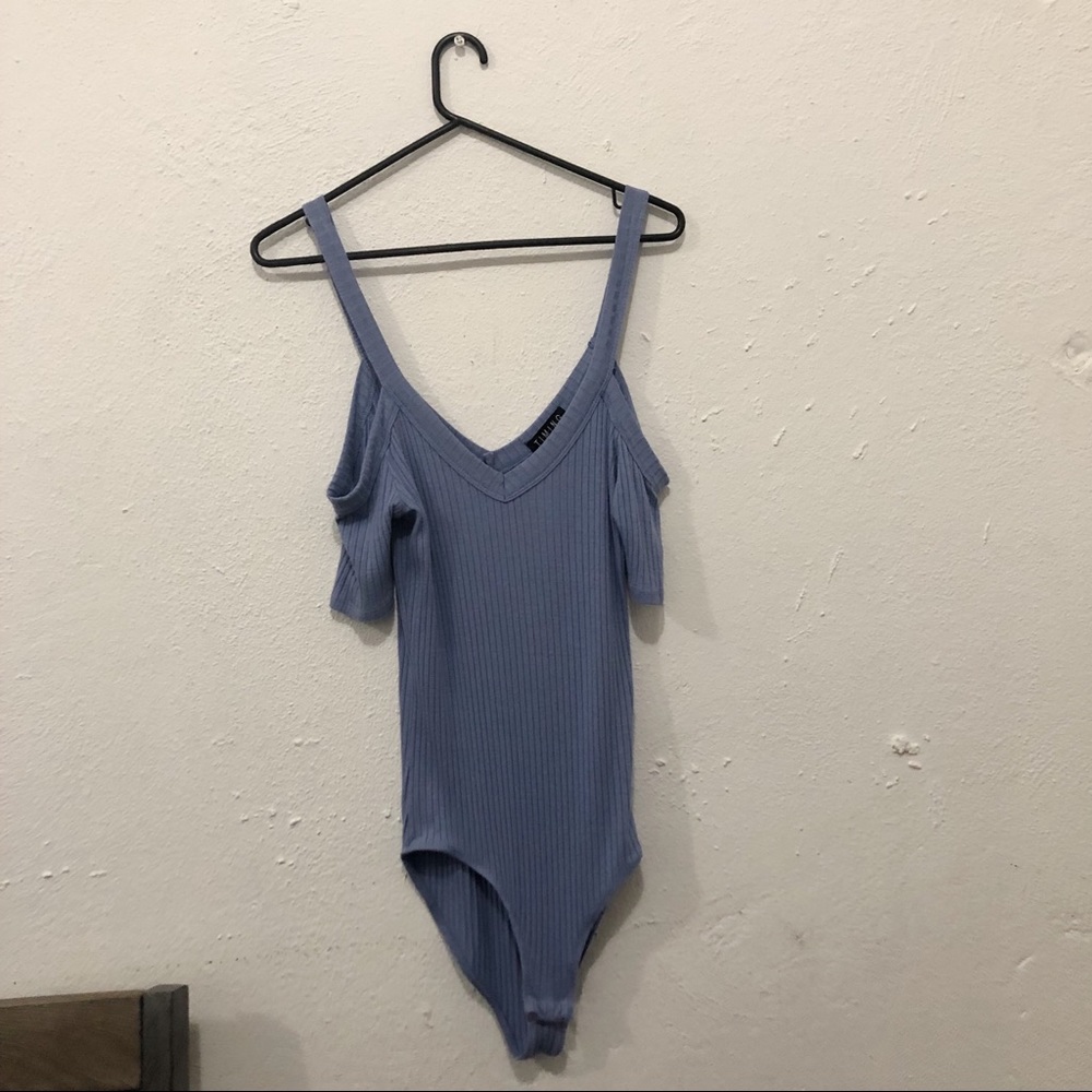 Pastel blue bodysuit // TIMING